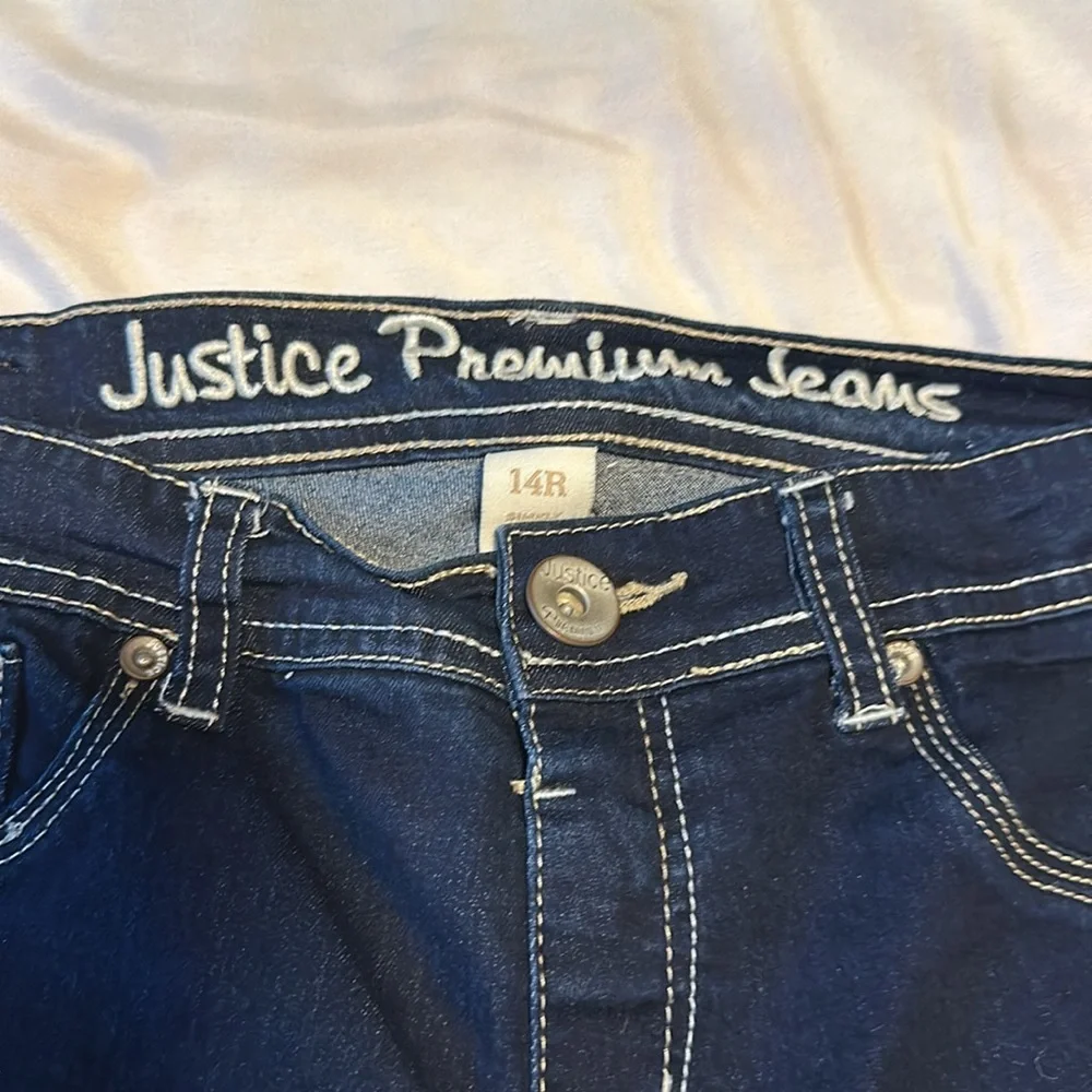 Girl’s Justice Skinny Jeans Size 14 Regular